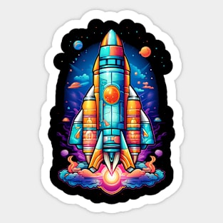 To The Universe Sticker